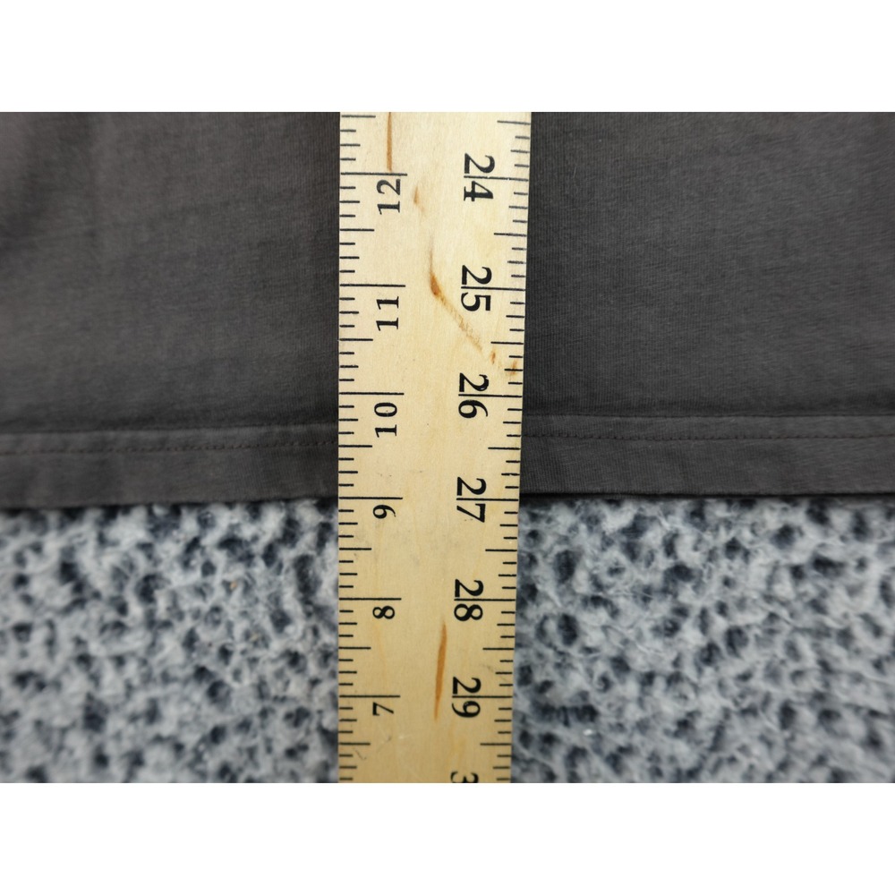 Critical Slide Mens Graphic Tee Medium Charcoal Black Palm Tree Surf Shirt - Picture 9 of 12